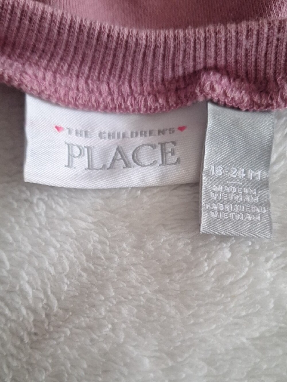 The Children's Place Pink Ruffle-Shoulder Crew & Ribbed Scoop Leggings Set - Picture 2 of 5